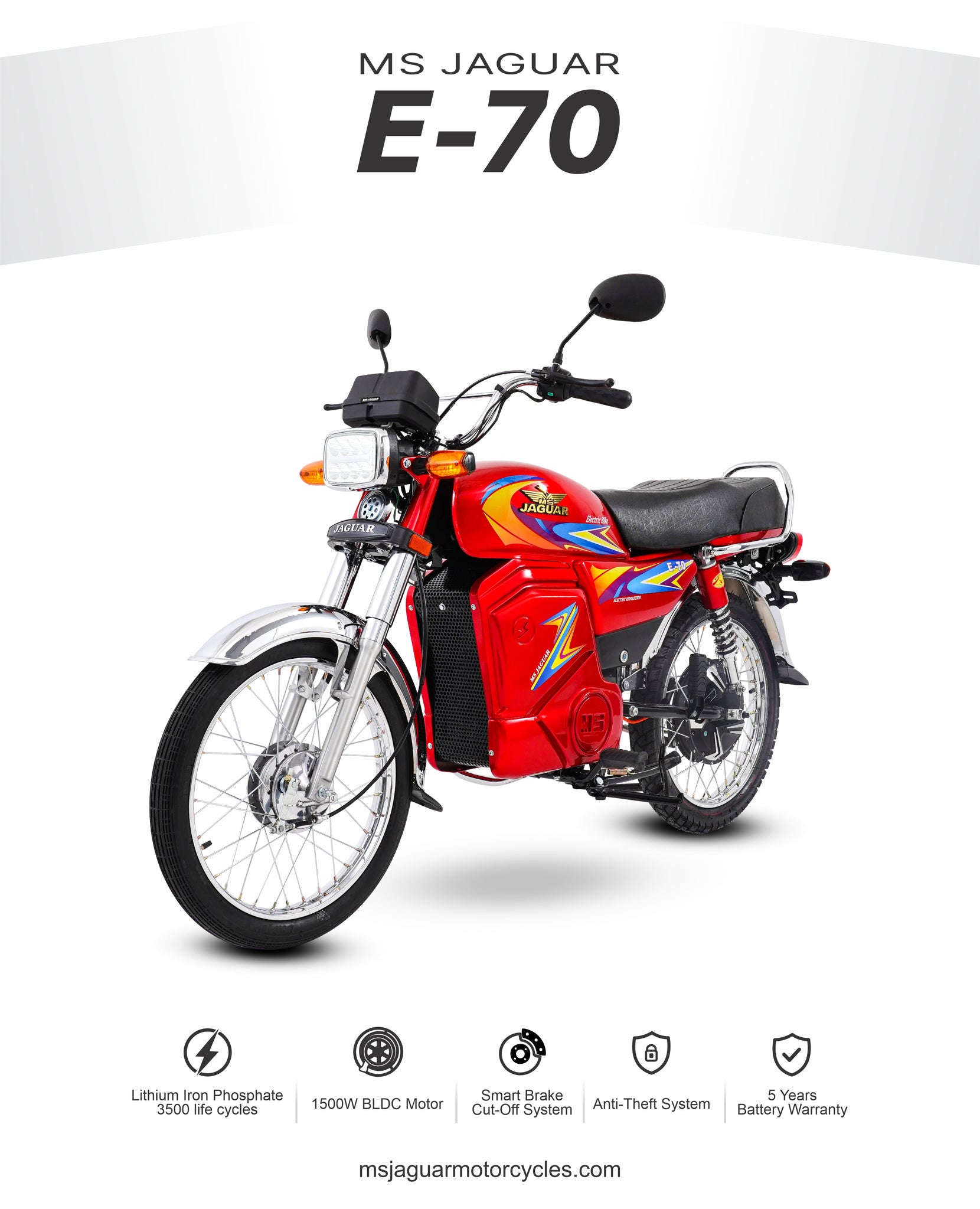 MS Jaguar E-70 Electric Bike